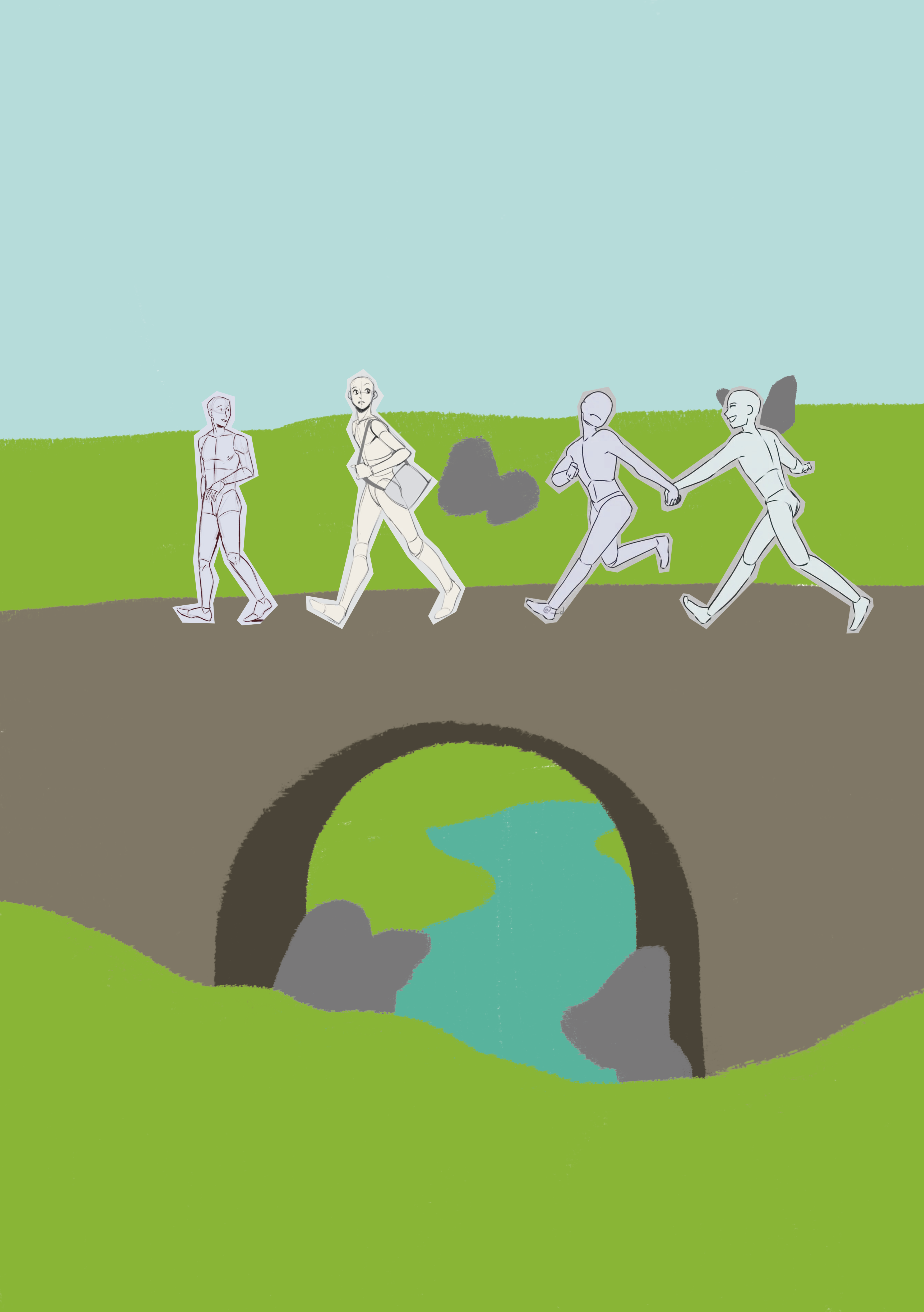 Alle premade characters in de chapter-illustratie: Getting Started