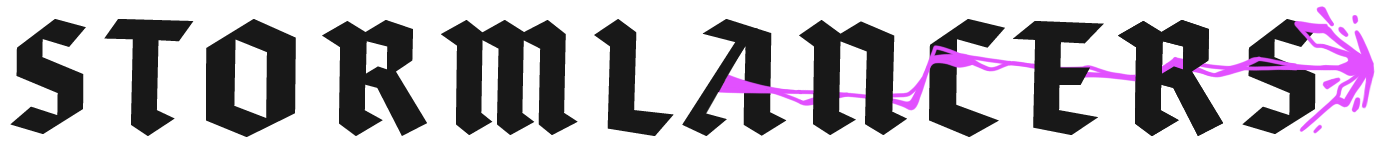 Stormlancers logo for dark backgrounds